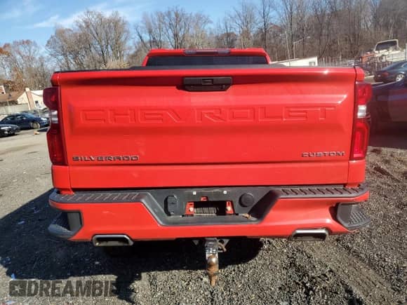 2021 Chevrolet Silverado 1500 Custom with VIN 1GCRYBEF4MZ381846, listed as a Copart auction lot 81999924 with 50,845 mi miles and Non repairable. Bid and sale history available at DreamBid. Image 6.