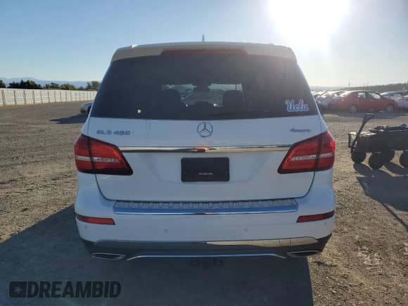 2017 Mercedes-Benz GLS 450 with VIN 4JGDF6EE1HA860224, listed as a Copart auction lot 85181675 with 140,483 mi miles and Salvage title. Bid and sale history available at DreamBid. Image 6.