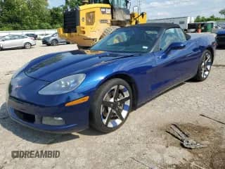 2005 Chevrolet Corvette with VIN 1G1YY34U655119281, listed as a Copart auction lot 60065875 with 214,767 mi miles and Salvage title. Bid and sale history available at DreamBid. Image 1.