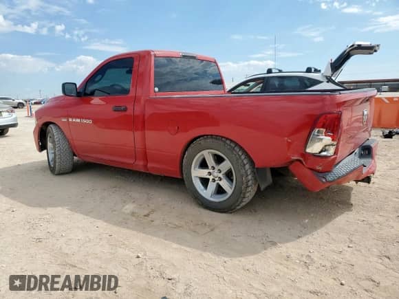 2012 Ram 1500 Tradesman с VIN 3C6JD6AT1CG237043, выставлен на аукционе Copart как лот 85289825 с пробегом 182 430 миль миль и Списание • Salvage title. История ставок и продаж доступна на DreamBid. Изображение 2.