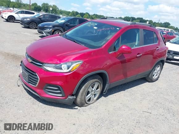 2020 Chevrolet Trax LT с VIN 3GNCJLSB2LL124215, выставлен на аукционе IAAI как лот 42951673 с пробегом 79 972 миль миль и . История ставок и продаж доступна на DreamBid. Изображение 2.