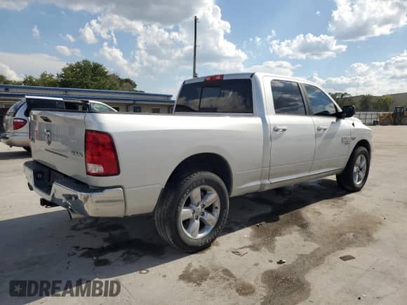 2019 Ram 1500 SLT with VIN 1C6RR7TT3KS566261, listed as a Copart auction lot 59972425 with 110,801 mi miles and Non repairable. Bid and sale history available at DreamBid. Image 3.
