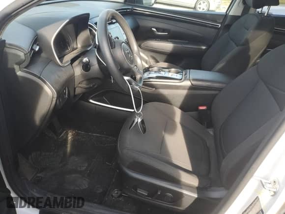 2022 Hyundai Tucson Blue with VIN KM8JBCA11NU066804, listed as a Copart auction lot 80804165 with 80,081 mi miles and Salvage title. Bid and sale history available at DreamBid. Image 7.