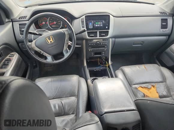 2006 Honda Pilot EX-L с VIN 5FNYF28676B039491, выставлен на аукционе Copart как лот 62075565 с пробегом 140 943 миль миль и Списание • Salvage title. История ставок и продаж доступна на DreamBid. Изображение 8.