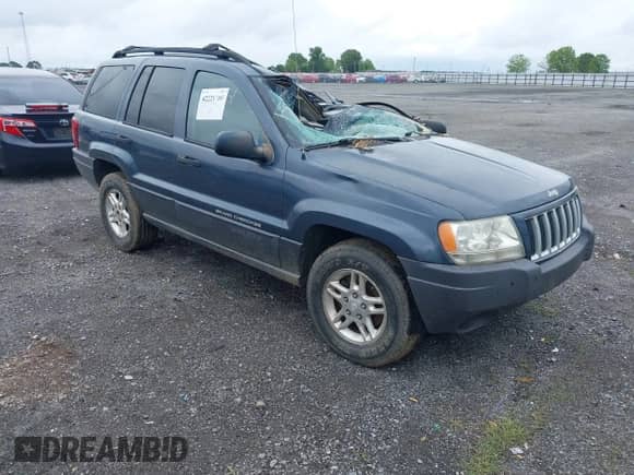 2004 Jeep Grand Cherokee Laredo with VIN 1J4GX48S34C213420, listed as a IAAI auction lot 42221769 with 194,163 mi miles and . Bid and sale history available at DreamBid. Image 1.