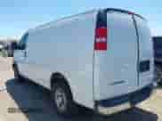 2024 Chevrolet Express Cargo with VIN 1GCWGAFP2R1279801, listed as a IAAI auction lot 42847246 with 11,611 mi miles and . Bid and sale history available at DreamBid. Image 3.