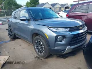 2021 Chevrolet TrailBlazer LT with VIN KL79MPS28MB177924, listed as a IAAI auction lot 42717010 with 45,257 mi miles and . Bid and sale history available at DreamBid. Image 1.