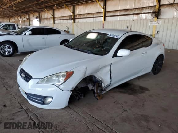 2010 Hyundai Genesis Coupe с VIN KMHHU6KH6AU007537, выставлен на аукционе Copart как лот 84802795 с пробегом 163 368 миль миль и Списание • Salvage title. История ставок и продаж доступна на DreamBid. Изображение 1.
