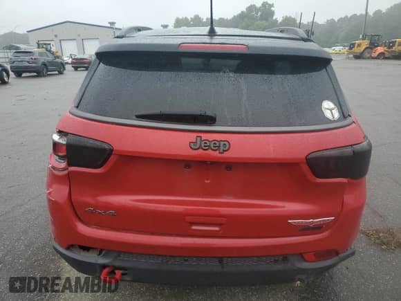 2019 Jeep Compass Trailhawk с VIN 3C4NJDDBXKT800042, выставлен на аукционе Copart как лот 80269415 с пробегом 146 688 миль миль и Списание • Salvage title. История ставок и продаж доступна на DreamBid. Изображение 6.