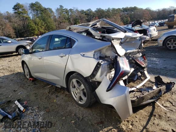 2019 Chevrolet Volt LT z VIN 1G1RC6S56KU106063, wystawiony jako Copart lot #69411082 z przebiegiem Nie podano mil oraz . Historia ofert i sprzedaży dostępna na DreamBid. Obrazek 2.