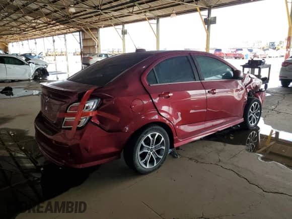 2018 Chevrolet Sonic LT with VIN 1G1JD5SH6J4134751, listed as a Copart auction lot 84629995 with Not provided miles and Clean title. Bid and sale history available at DreamBid. Image 3.