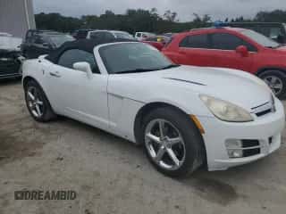 2007 Saturn Sky with VIN 1G8MB35B47Y109249, listed as a Copart auction lot 81627004 with 282,777 mi miles and Salvage title. Bid and sale history available at DreamBid. Image 4.