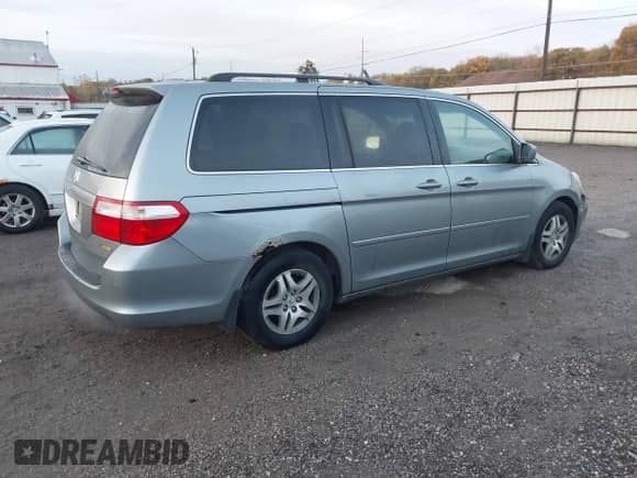 2007 Honda Odyssey EX-L с VIN 5FNRL38797B015657, выставлен на аукционе IAAI как лот 43576642 с пробегом 183 336 миль миль и . История ставок и продаж доступна на DreamBid. Изображение 4.