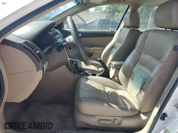 2004 Honda Accord EX с VIN 1HGCM66574A010274, выставлен на аукционе Copart как лот 87387205 с пробегом 106 632 миль миль и Списание • Salvage title. История ставок и продаж доступна на DreamBid. Изображение 7.