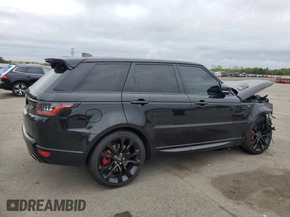 2022 Land Rover Range Rover Sport HST z VIN SALWS2RU6NA206150, wystawiony jako Copart lot #56663085 z przebiegiem 57 000 mil mil oraz Szkoda całkowita • Salvage title. Historia ofert i sprzedaży dostępna na DreamBid. Obrazek 3.