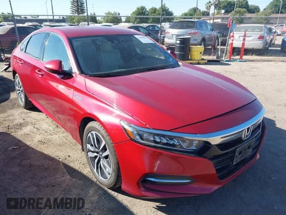 2018 Honda Accord with VIN 1HGCV3F12JA015807, listed as a IAAI auction lot 42490015 with 151,058 mi miles and . Bid and sale history available at DreamBid. Image 1.