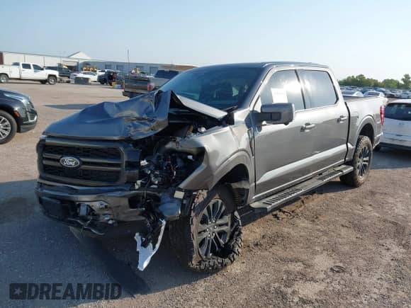 2025 Ford F-150 Lariat with VIN 1FTFW5L80SFA02693, listed as a IAAI auction lot 42893311 with 8,328 mi miles and . Bid and sale history available at DreamBid. Image 17.