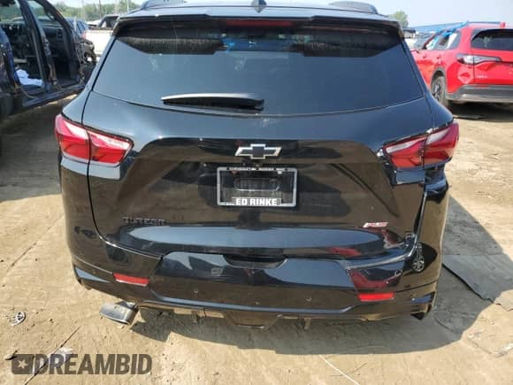 2022 Chevrolet Blazer RS с VIN 3GNKBERS1NS211588, выставлен на аукционе Copart как лот 68422405 с пробегом 24 213 миль миль и Списание • Salvage title. История ставок и продаж доступна на DreamBid. Изображение 6.