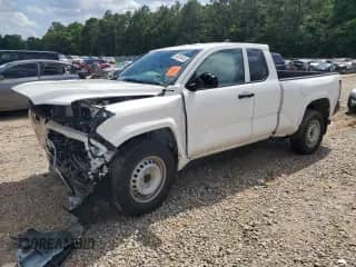 2024 Toyota Tacoma SR with VIN 3TYJDAHN8RT010546, listed as a Copart auction lot 56019445 with 4,928 mi miles and Salvage title. Bid and sale history available at DreamBid. Image 1.