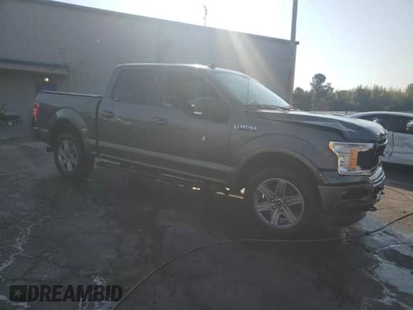 2019 Ford F-150 XLT with VIN 1FTEW1EP7KFA78291, listed as a Copart auction lot 80905865 with 64,304 mi miles and Salvage title. Bid and sale history available at DreamBid. Image 4.
