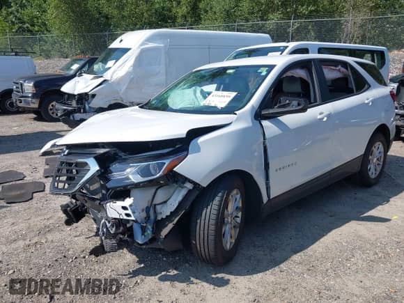 2021 Chevrolet Equinox LS z VIN 3GNAXHEV3MS118360, wystawiony jako IAAI lot #43168859 z przebiegiem 120 287 mil mil oraz . Historia ofert i sprzedaży dostępna na DreamBid. Obrazek 18.