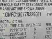 2007 Chevrolet Tahoe LTZ с VIN 1GNFC13077R229081, выставлен на аукционе IAAI как лот 43410317 с пробегом Не указан миль и . История ставок и продаж доступна на DreamBid. Изображение 9.