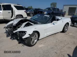 2005 Chevrolet Corvette with VIN 1G1YY34U255133940, listed as a Copart auction lot 68759615 with Not provided miles and Salvage title. Bid and sale history available at DreamBid. Image 1.