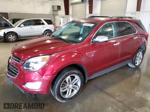 2017 Chevrolet Equinox Premier with VIN 2GNFLGE30H6227471, listed as a Copart auction lot 61859295 with 133,616 mi miles and Salvage title. Bid and sale history available at DreamBid. Image 1.