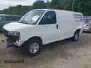 2018 Chevrolet Express Cargo with VIN 1GCWGAFG9J1344695, listed as a IAAI auction lot 42231830 with 147,926 mi miles and . Bid and sale history available at DreamBid. Image 2.