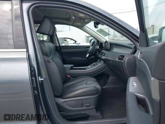 2021 Hyundai Palisade SEL z VIN KM8R44HE1MU304645, wystawiony jako IAAI lot #43106545 z przebiegiem 34 551 mil mil oraz . Historia ofert i sprzedaży dostępna na DreamBid. Obrazek 5.