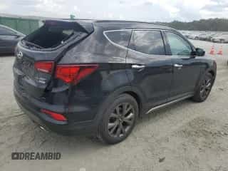 2018 Hyundai Santa Fe Ultimate с VIN 5XYZW4LA9JG555798, выставлен на аукционе Copart как лот 80665715 с пробегом 126 971 миль миль и Списание • Salvage title. История ставок и продаж доступна на DreamBid. Изображение 3.