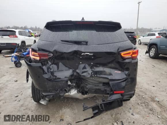 2024 Chevrolet Blazer RS с VIN 3GNKBKRSXRS193578, выставлен на аукционе Copart как лот 43013795 с пробегом 17 978 миль миль и Списание • Salvage title. История ставок и продаж доступна на DreamBid. Изображение 6.