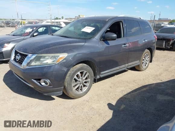 2013 Nissan Pathfinder S с VIN 5N1AR2MN6DC643965, выставлен на аукционе IAAI как лот 42829527 с пробегом 201 829 миль миль и . История ставок и продаж доступна на DreamBid. Изображение 2.