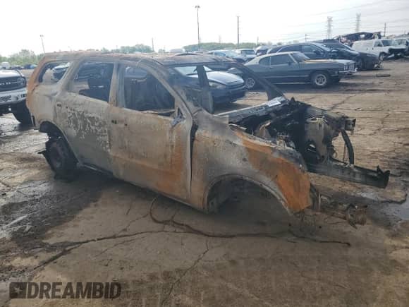 2021 Dodge Durango GT Plus with VIN 1C4RDJDG5MC806297, listed as a Copart auction lot 71968175 with Not provided miles and Non repairable. Bid and sale history available at DreamBid. Image 4.