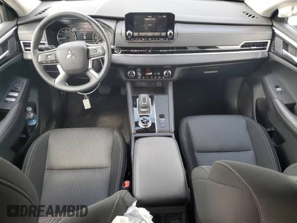 2024 Mitsubishi Outlander ES with VIN JA4J4UA84RZ065053, listed as a Copart auction lot 65144505 with 5,510 mi miles and Salvage title. Bid and sale history available at DreamBid. Image 8.