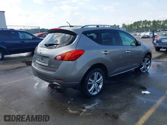 2010 Nissan Murano SL with VIN JN8AZ1MW5AW134858, listed as a IAAI auction lot 43299920 with 203,749 mi miles and . Bid and sale history available at DreamBid. Image 4.