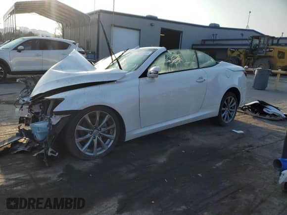 2015 Lexus IS 250 C with VIN JTHFF2C21F2533472, listed as a Copart auction lot 77987354 with Not provided miles and Salvage title. Bid and sale history available at DreamBid. Image 1.