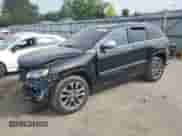 2017 Jeep Grand Cherokee Overland with VIN 1C4RJFCG4HC624457, listed as a Copart auction lot 60759955 with 130,595 mi miles and Salvage title. Bid and sale history available at DreamBid. Image 1.