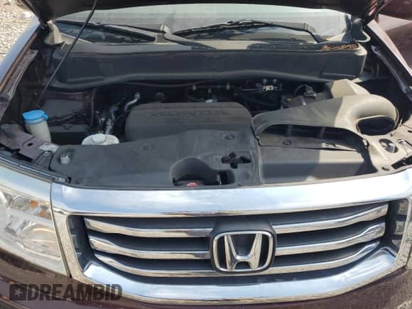 2014 Honda Pilot Touring with VIN 5FNYF4H94EB042322, listed as a Copart auction lot 81058455 with 66,678 mi miles and Salvage title. Bid and sale history available at DreamBid. Image 12.