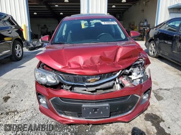 2017 Chevrolet Sonic LT с VIN 1G1JD6SB2H4162963, выставлен на аукционе Copart как лот 81880275 с пробегом 76 612 миль миль и Списание • Salvage title. История ставок и продаж доступна на DreamBid. Изображение 5.