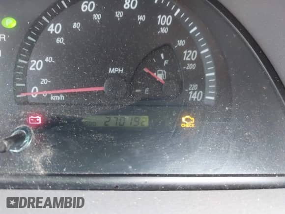 2002 Toyota Camry XLE с VIN 4T1BE30K42U606146, выставлен на аукционе IAAI как лот 43442268 с пробегом 270 192 миль миль и . История ставок и продаж доступна на DreamBid. Изображение 7.