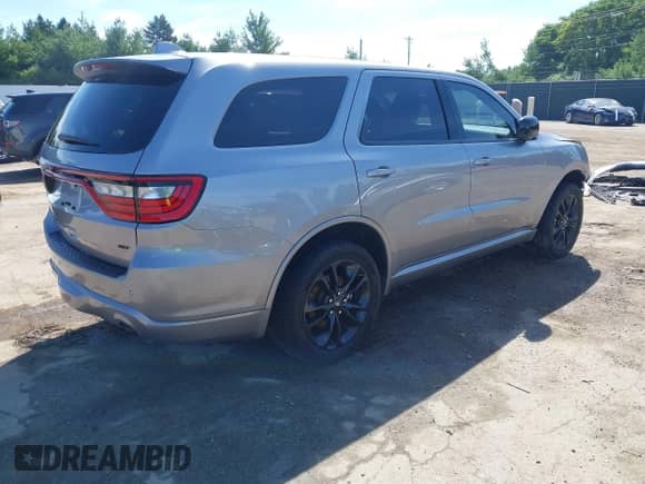 2021 Dodge Durango GT Plus with VIN 1C4RDJDG3MC765667, listed as a IAAI auction lot 43069331 with 51,389 mi miles and . Bid and sale history available at DreamBid. Image 4.