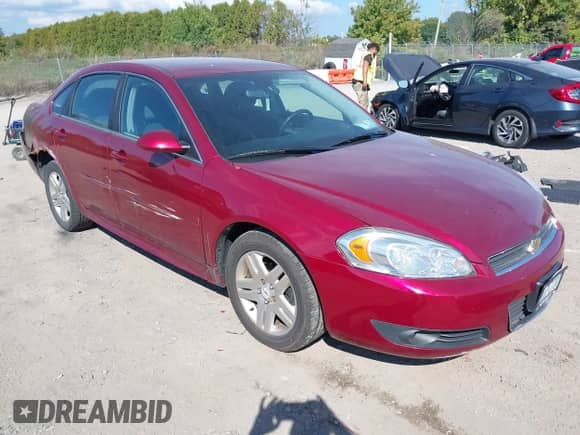 2011 Chevrolet Impala LT Retail with VIN 2G1WB5EK6B1159181, listed as a IAAI auction lot 43242818 with 89,931 mi miles and . Bid and sale history available at DreamBid. Image 1.