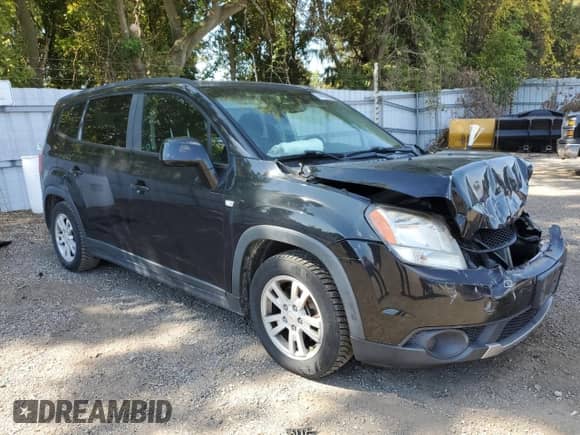 2012 Chevrolet Orlando 1LT with VIN KL77P2EM5CK527314, listed as a Copart auction lot 81403485 with 98,684 mi miles and Clean title. Bid and sale history available at DreamBid. Image 4.