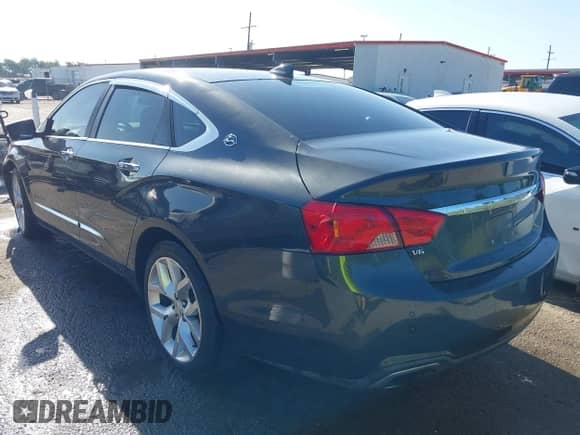 2015 Chevrolet Impala LTZ with VIN 2G1165S34F9130927, listed as a IAAI auction lot 42796398 with 151,694 mi miles and . Bid and sale history available at DreamBid. Image 3.