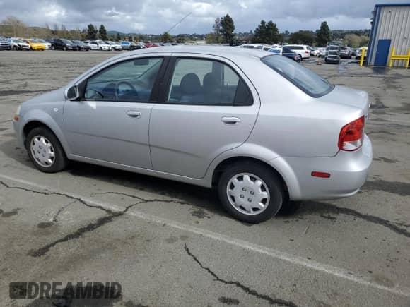 2006 Chevrolet Aveo LS с VIN KL1TD56696B521149, выставлен на аукционе Copart как лот 51381705 с пробегом 98 709 миль миль и Чистый • Clean title. История ставок и продаж доступна на DreamBid. Изображение 2.