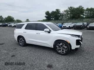 2022 Hyundai Palisade Calligraphy с VIN KM8R7DHE7NU464991, выставлен на аукционе Copart как лот 64789393 с пробегом 24 366 миль миль и . История ставок и продаж доступна на DreamBid. Изображение 2.