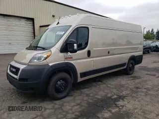 2022 Ram ProMaster Cargo с VIN 3C6MRVJG8NE117900, выставлен на аукционе Copart как лот 80528725 с пробегом 48 470 миль миль и Списание • Salvage title. История ставок и продаж доступна на DreamBid. Изображение 1.