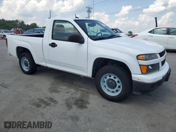 2012 Chevrolet Colorado Work Truck with VIN 1GCCSBFE1C8165549, listed as a Copart auction lot 62527705 with 114,866 mi miles and Clean title. Bid and sale history available at DreamBid. Image 4.