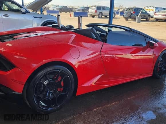 2017 Lamborghini Huracan с VIN ZHWUR2ZF8HLA07230, выставлен на аукционе Copart как лот 76068084 с пробегом 68 612 миль миль и Списание • Salvage title. История ставок и продаж доступна на DreamBid. Изображение 3.